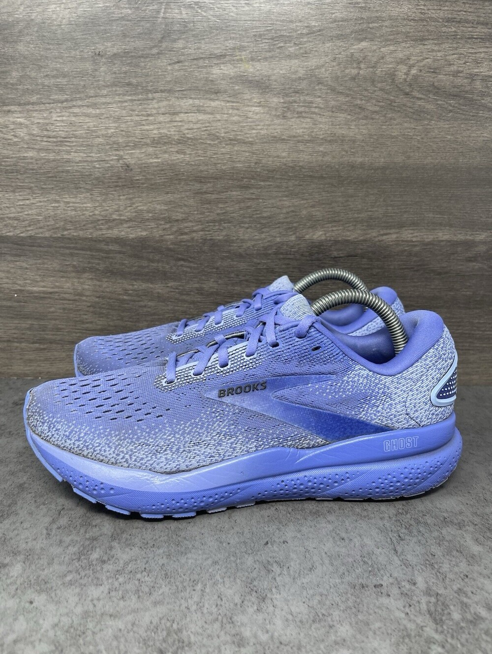 Brooks Ghost 16 Size 9.5 Womens Baja Blue Pale Iris Cushioned Running Shoes